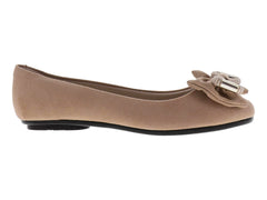 Zapatos Planos Moleca Color Nude para Mujer