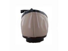 Zapatos Ballerina Moleca Bicolor Beige y Negro para Mujer