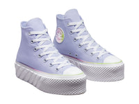 Tenis Converse Chuck Taylor All Star Lift 2X Hi Morado para Mujer