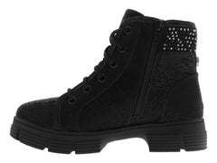 Botines Steve Madden Negros para Niña
