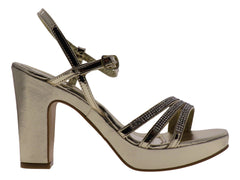 Zapatillas Sary Color Oro para Mujer