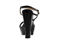Zapatillas Sary Charol Negro para Mujer