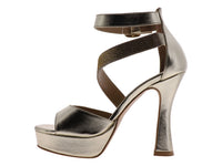 Zapatillas Sary Oro Dama 3265 Para Mujer