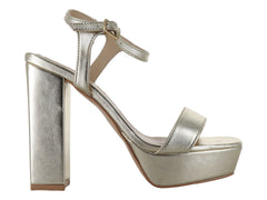 Zapatillas Sary Oro Inglés para Mujer