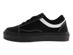 Tenis Panam Negro con Blanco para Niño