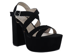 Zapatillas Luna Rosa Negro para Mujer