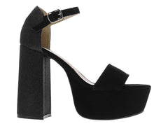 Zapatillas Luna Rosa Negro para Mujer