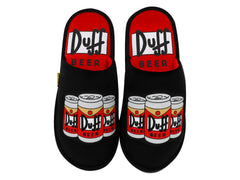 Pantuflas ARRA Homero Simpson Negro y Rojo para Hombre