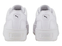 Tenis PUMA Karmen L Blanco y Plata para Mujer
