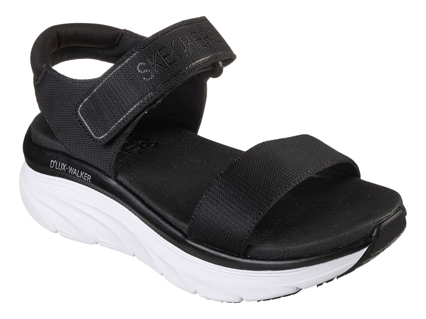 Sandalias Skechers D Lux Walker 119226 Para Mujer
