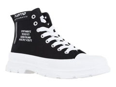Tenis Lotto Astor Negro y Blanco para Mujer