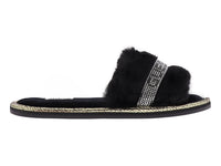 Sandalias Guess Slippy Negro para Mujer