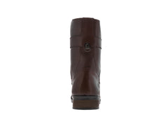 Botas Nevada Piel Sorrento Café para Mujer