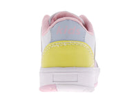 Tenis New Boys Blanco Cielo Rosa para Niña