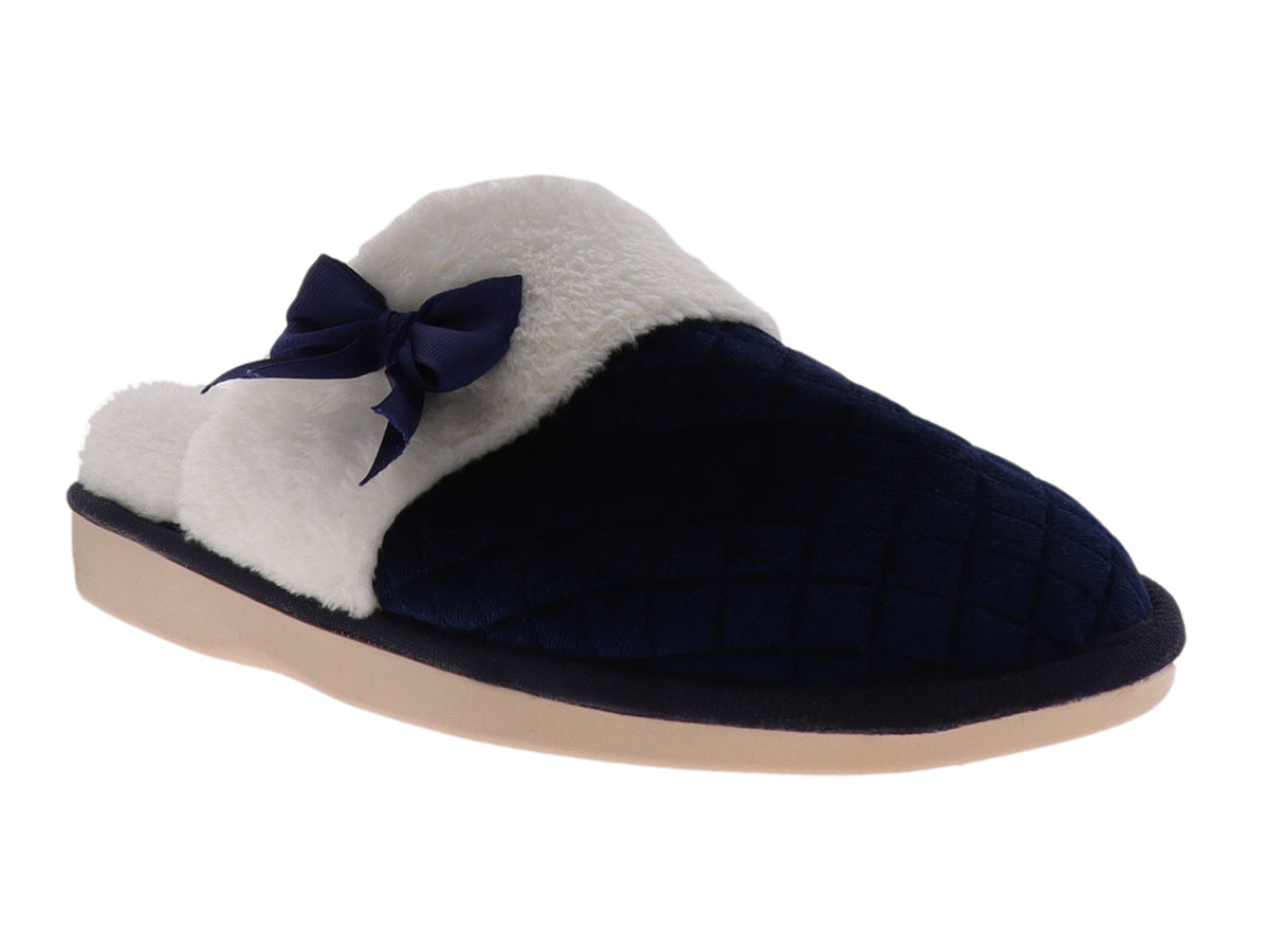 Pantuflas Cabrales Azul Dama 187330 Para Mujer