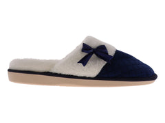 Pantuflas Cabrales de Terciopelo Marino para Mujer