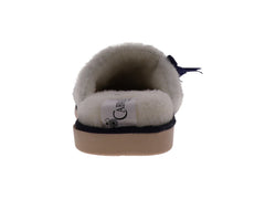 Pantuflas Cabrales de Terciopelo Marino para Mujer