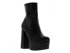 Botines Casuales Luna Rosa Negro para Mujer