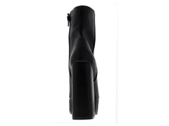 Botines Casuales Luna Rosa Negro para Mujer