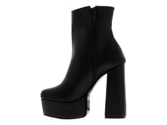 Botines Casuales Luna Rosa Negro para Mujer