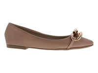Zapatos Genos Flats Cafe Dama 220 Para Mujer