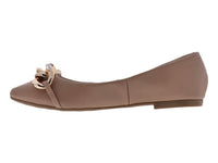 Zapatos Genos Flats Cafe Dama 220 Para Mujer