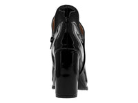 Botines Luna Rosa Charol Negro para Mujer