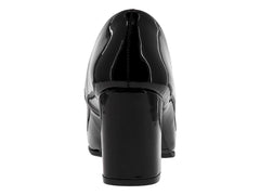 Zapatillas Luna Rosa Negro Charol para Mujer