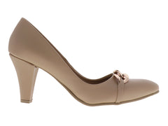 Zapatillas Luna Rosa Beige para Mujer