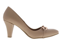 Zapatillas Luna Rosa Beige para Mujer
