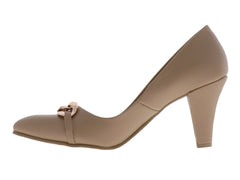 Zapatillas Luna Rosa Beige para Mujer