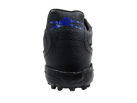 Tenis de Fútbol EESCORD Negro y Azul para Hombre