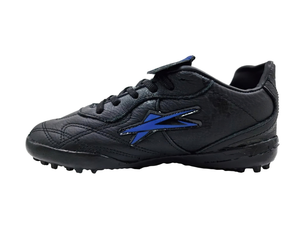 Tenis de Fútbol EESCORD Negro y Azul para Hombre