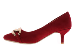 Zapatillas Luna Rosa Rojo para Mujer