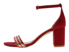 Zapatillas Luna Rosa Color Rojo para Mujer