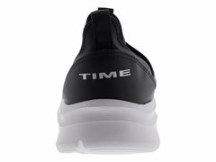 Tenis Sport Time Negro Plata para Mujer