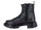 Botines Coloso para Niña en Piel Negro