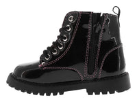 Botas Coloso Charol Negro para Niña