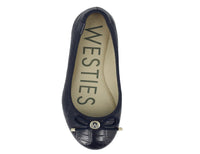 Zapatos Flats Westies Negros para Mujer