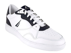 Tenis Nautica Fulton Blanco y Marino para Hombre