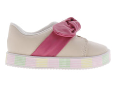 Tenis Molekinha Cream Pink para Niña