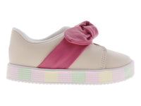 Tenis Molekinha Cream Pink para Niña