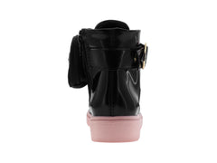 Botas Molekinha Negro Oro Rosado para Niña