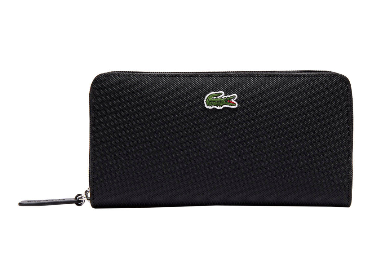 Cartera Lacoste Negro Nf2900 Para Mujer