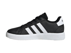 Tenis Adidas Grand Court 2.0 Negro y Blanco para Niño