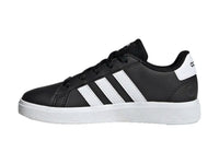 Tenis Adidas Grand Court 2.0 Negro y Blanco para Niño