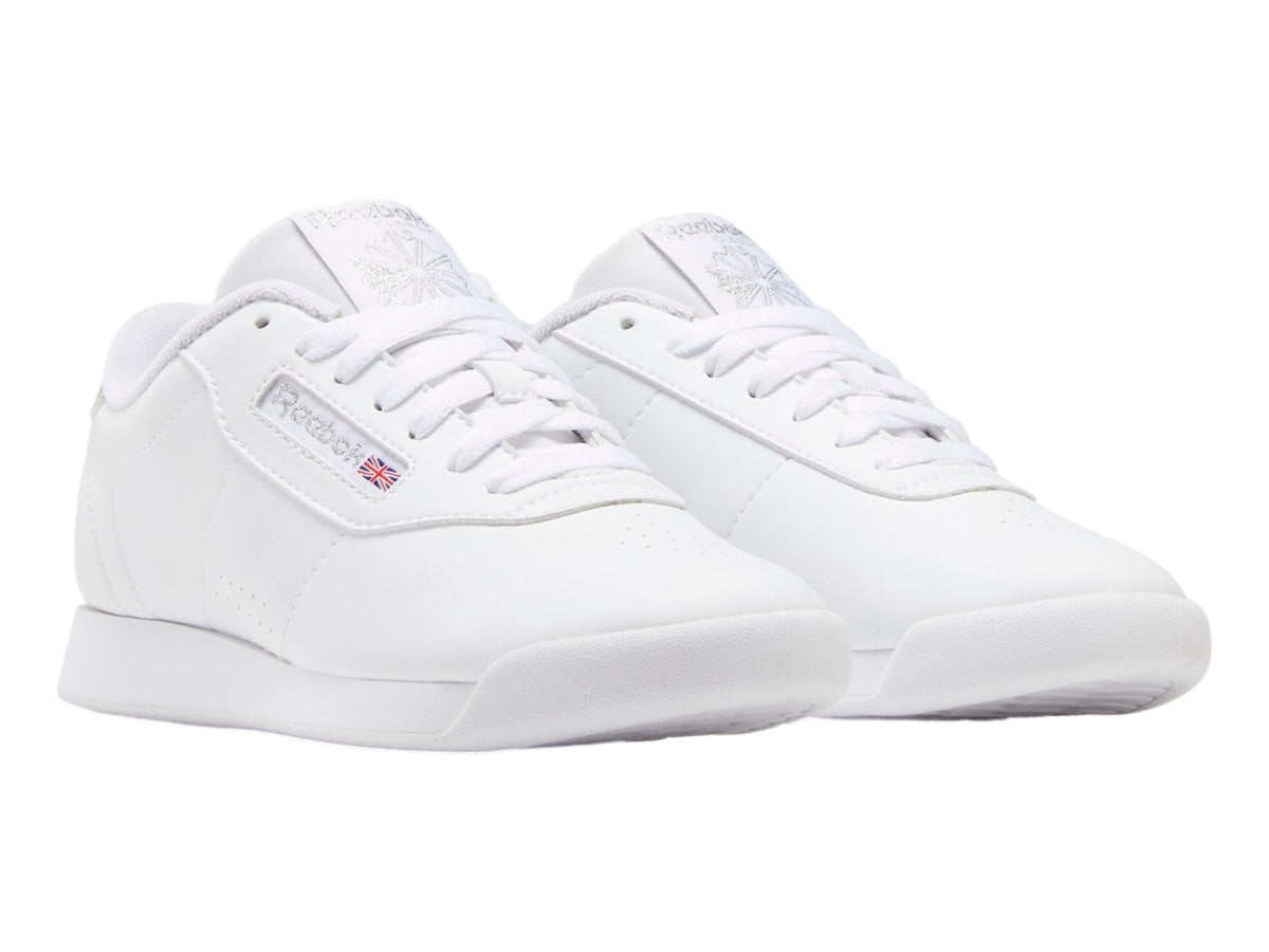 Tenis Reebok Princess Blanco y Plateado para Mujer
