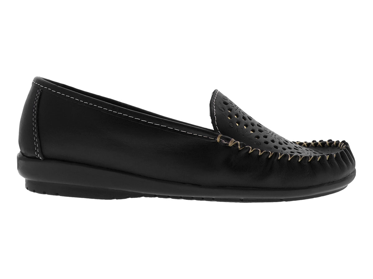 Zapatos Planos Atilano Kazual Negro para Mujer
