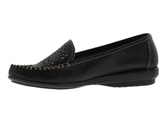 Zapatos Planos Atilano Kazual Negro para Mujer