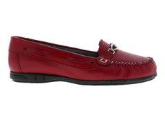 Atilano Kazual Zapatos Planos Rojo para Mujer